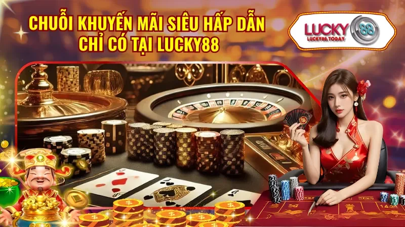 Thế giới ưu đãi có một không hai tại Lucky88